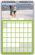 Küchenkalender 24x40 cm 2025 transparent kleines Produktebild