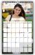 Küchenkalender 24x40 cm 2025 transparent kleines Produktebild